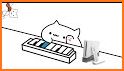 High Cat Smile Keyboard Theme related image