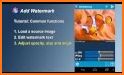 Add Watermark related image