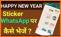 Stickers Happy New Year 2019 related image