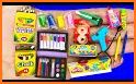 DIY mini school supplies related image