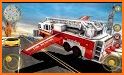 Flying Fire Fighter Rescue Truck:Rescue Game related image