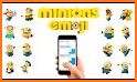 Minion stickers for WhatsApp related image