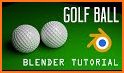 Golf Ball 3D related image