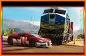 Train v/s Car Racing related image