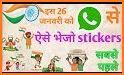 Republic Day Stickers for Whatsapp 2019 related image