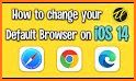 iOS 14 Browser, Desktop browser,and move to ios related image