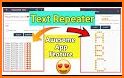 Text Repeater For Messages & Emoji’s To Text related image