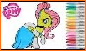 Coloring Book For Pony related image