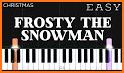 Christmas Snowman Keyboard Background related image