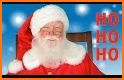 Ho Ho Ho Santa Claus | Christmas Button related image