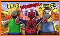 Spider vs Baldi & Neighbor Fall basic Flat related image