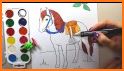 Horses Coloring Pages Book related image