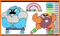 Gumballl & Darwin's Coloring Book related image