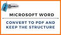 Convert Word to PDF - Documents DOC to PDF related image