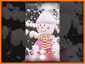 Christmas Wallpaper and Keyboard - Cute Snowman related image