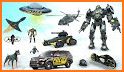 Police Prado Car Robot Transform Games: Car Games related image