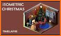 Isometric Christmas related image