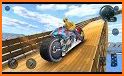 Moto Spider Vertical Ramp: Jump Bike Ramp Games related image