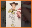 Toy Story coloring cartoon fan related image