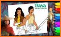 Raya and Last Dragon Coloring Book related image