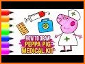 Coloring Book Pepa & Drawing Pig Game related image