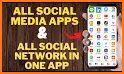 All in one social media in one app related image