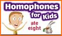 Kids English Homophones Word Learning related image