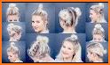 Hairstyles for short hair DIY step by step related image