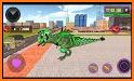 Police Dragon Robot Car Games related image