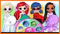 LadyBug Coloring princess Game related image