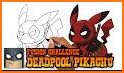 How To Draw DeadPool related image