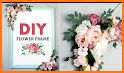 Floral photo Frames related image