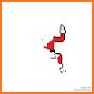 Santa Claus Pixel Art: Christmas Color By Number related image