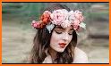 Wedding Flower Crown Photo Editor related image