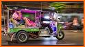 tuk tuk thai rickshaw racing related image