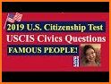 US Citizenship Test 2019 Free related image