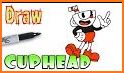 how to draw Cuphead coloring book new related image