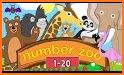 Learn numbers and count on a fun farm related image