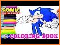 Coloring Book for Sonic Pages Hedgehog related image