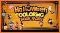 Halloween - Coloring & Games related image