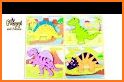 Dinosaur Puzzles for kids and toddlers - Full game related image