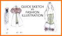 Fashion Design Sketches Book related image