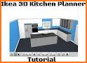 3D Kitchen Design for IKEA: Room Interior Planner related image