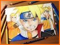 How to draw naruto and boruto All characters related image