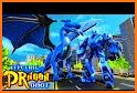 Futuristic Flying Dragon Robot War Game related image