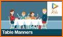 Table Manners - eating habit kids related image