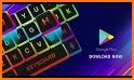 Color Keyboard - Neon Keyboard Skin - Led Keyboard related image