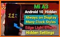 Always on Display AMOLED Super Edge Light Clock related image