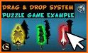 Drag & Drop Shape Game related image