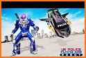 Flying Robot Car Transform Simulator Robot Games related image